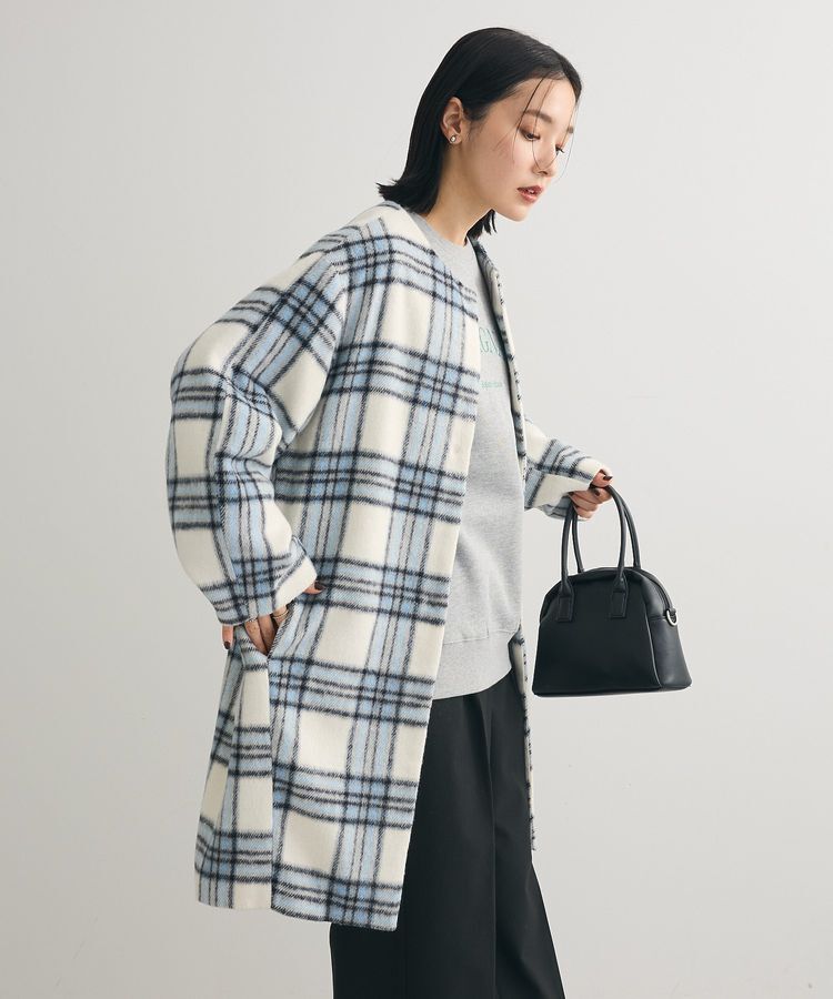 Green Parks「シャギーノーカラーコート」|その他|