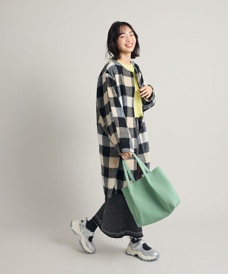 Green Parks「シャギーノーカラーコート」|その他|
