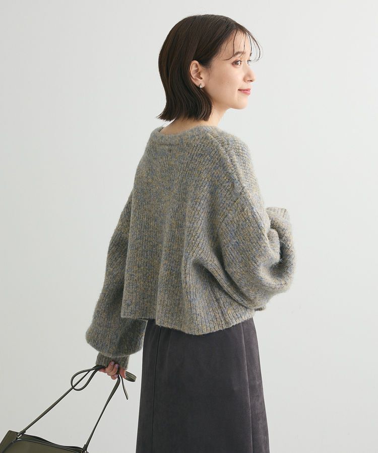 Green Parks「・ELENCARE DUE ミックスシャギーニット」|ニット・セーター|