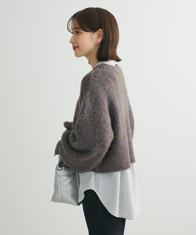Green Parks「・ELENCARE DUE ミックスシャギーニット」|ニット・セーター|