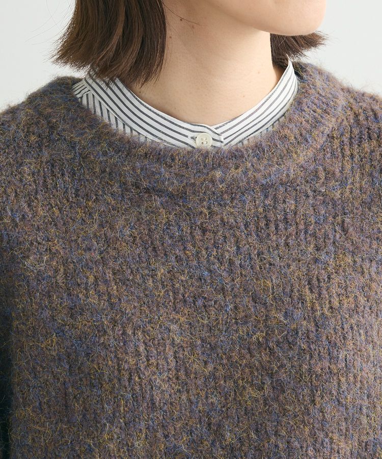 Green Parks「・ELENCARE DUE ミックスシャギーニット」|ニット・セーター|
