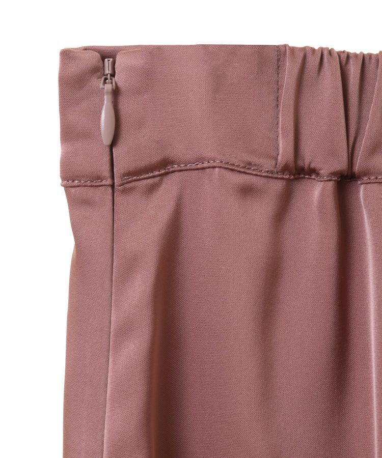 Green Parks「・Petit Fleur サテンフレアスカート」|フレア|