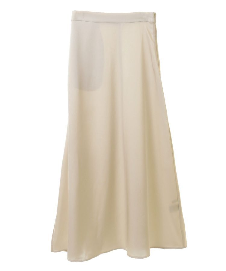 Green Parks「・Petit Fleur サテンフレアスカート」|フレア|