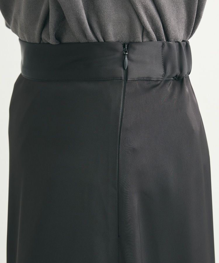 Green Parks「・Petit Fleur サテンフレアスカート」|フレア|