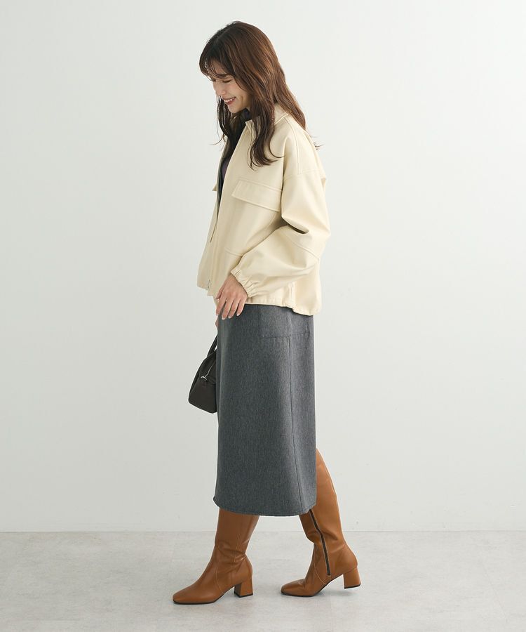 Green Parks「フェイクレザージャケット」|テーラードジャケット|