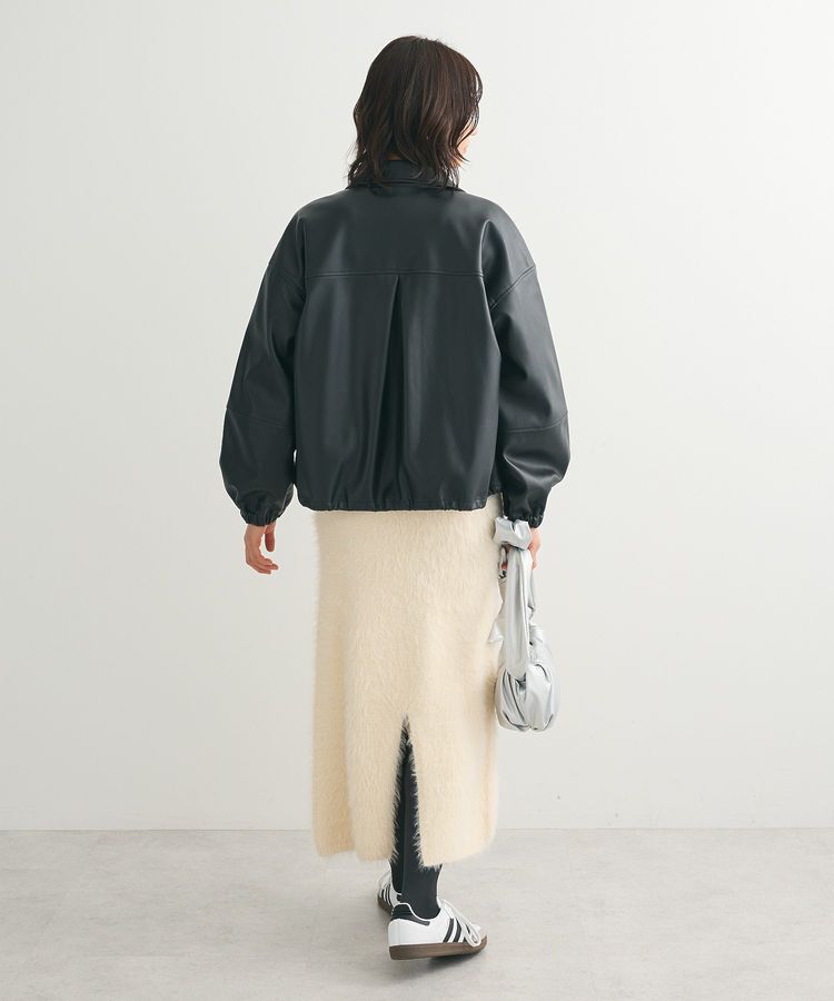 Green Parks「フェイクレザージャケット」|テーラードジャケット|