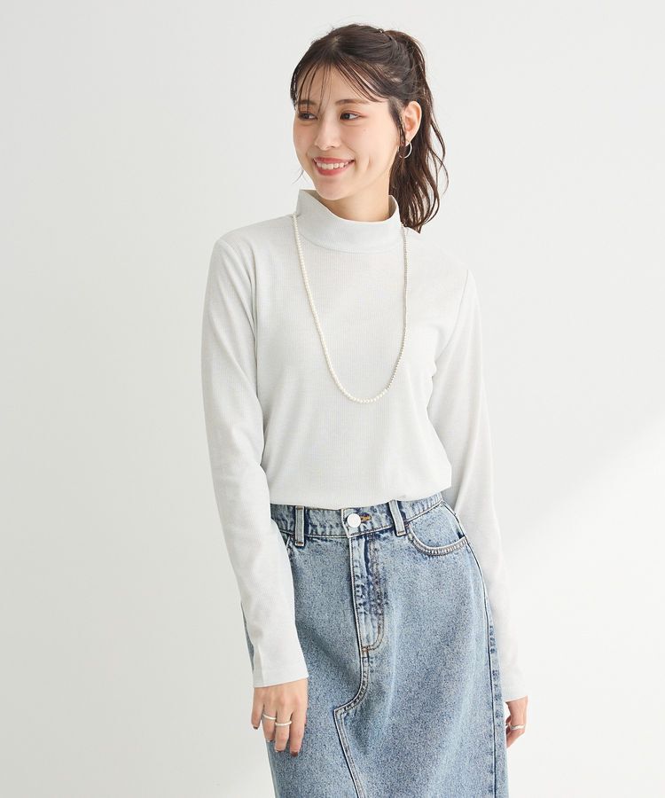 Green Parks「ラメプルオーバー」|Tシャツ・カットソー|