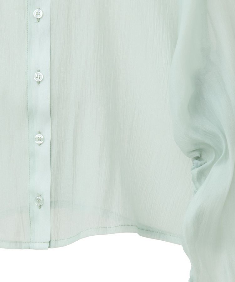 Green Parks「EGOISTドロストシアーシャツ」|シャツ・ブラウス|