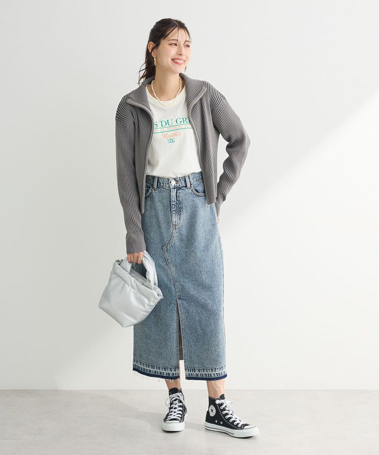 Green Parks「刺繍ロゴクロップドTシャツ」|Tシャツ・カットソー|