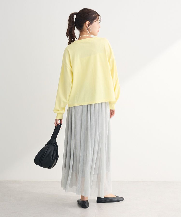 Green Parks「刺繍ロゴクロップドTシャツ」|Tシャツ・カットソー|