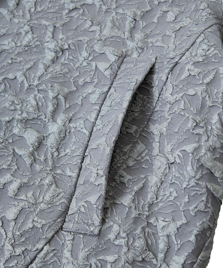 Green Parks「・ELENCARE DUE ジャカードステンカラーコート」|ステンカラーコート|