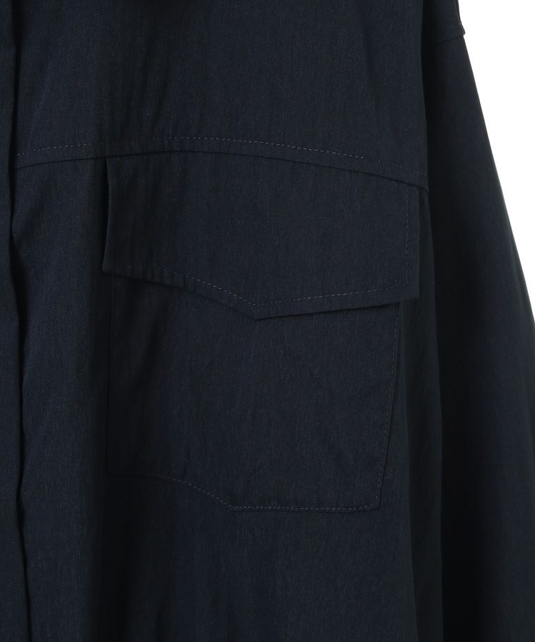 Green Parks「ミディ丈ミリタリーシャツワンピース」|ワンピース|