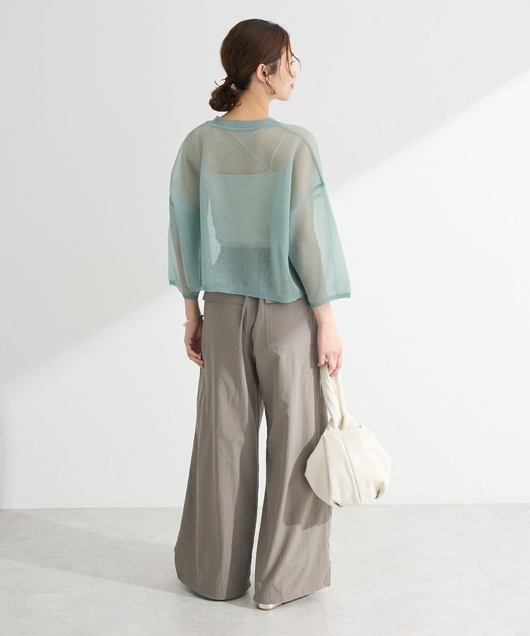 Green Parks「・ELENCARE DUE ラメシアーニットプルオーバー」|ニット・セーター|