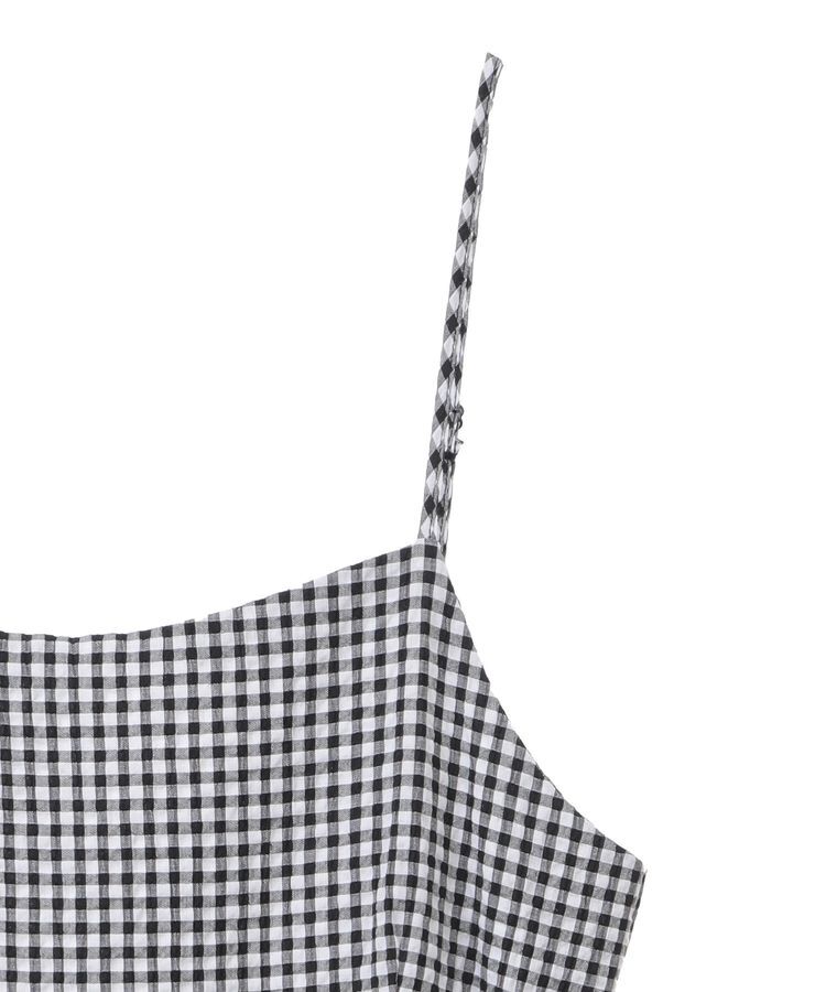 Green Parks「・ELENCARE DUE ギンガムキャミワンピース」|ワンピース|