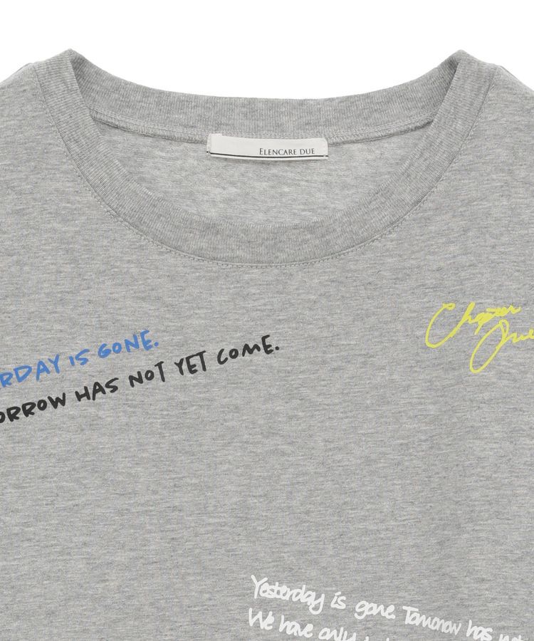 Green Parks「・ELENCARE DUE イロイロロゴptTEE」|Tシャツ・カットソー|