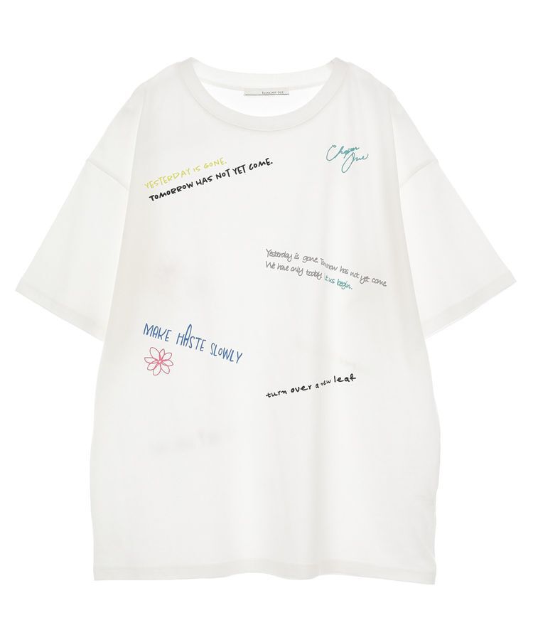 Green Parks「・ELENCARE DUE イロイロロゴptTEE」|Tシャツ・カットソー|