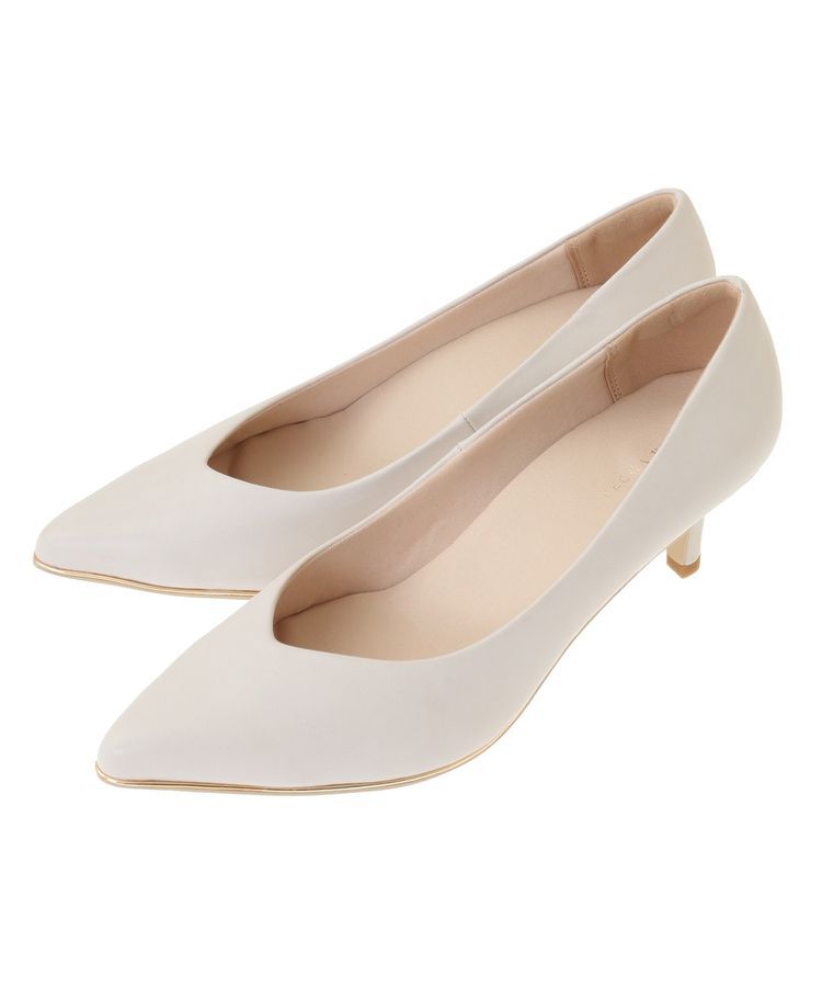 YECCA VECCA「メタルラインパンプス」|パンプス|