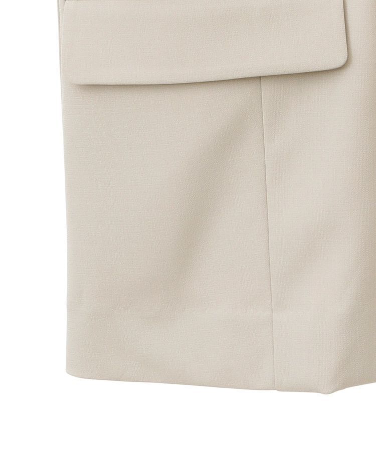 YECCA VECCA「ハーフスリーブジャケット」|テーラードジャケット|