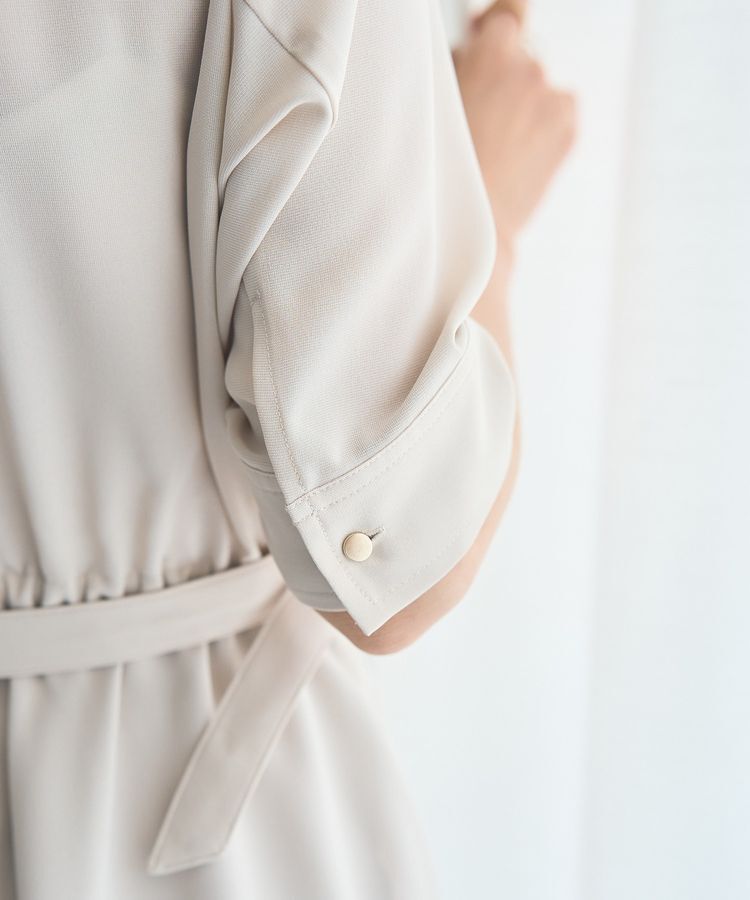 YECCA VECCA「ベルト付きシャツワンピース」|ワンピース|