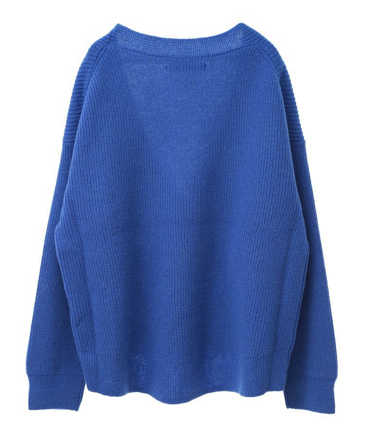 GARAGE OF GOOD CLOTHING「深Vネック畔ニットプルオーバー」|ニット・セーター|