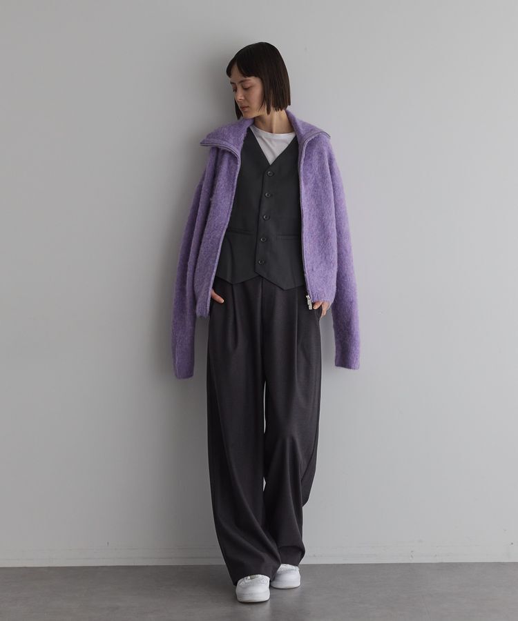 GARAGE OF GOOD CLOTHING「ウールライクワンタックワイドパンツ」|その他|