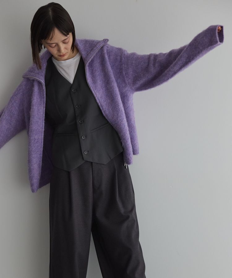 GARAGE OF GOOD CLOTHING「ウールライクワンタックワイドパンツ」|その他|