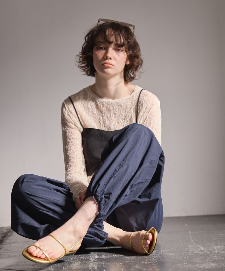 GARAGE OF GOOD CLOTHING「レースクルーネックプルオーバー」|Tシャツ・カットソー|