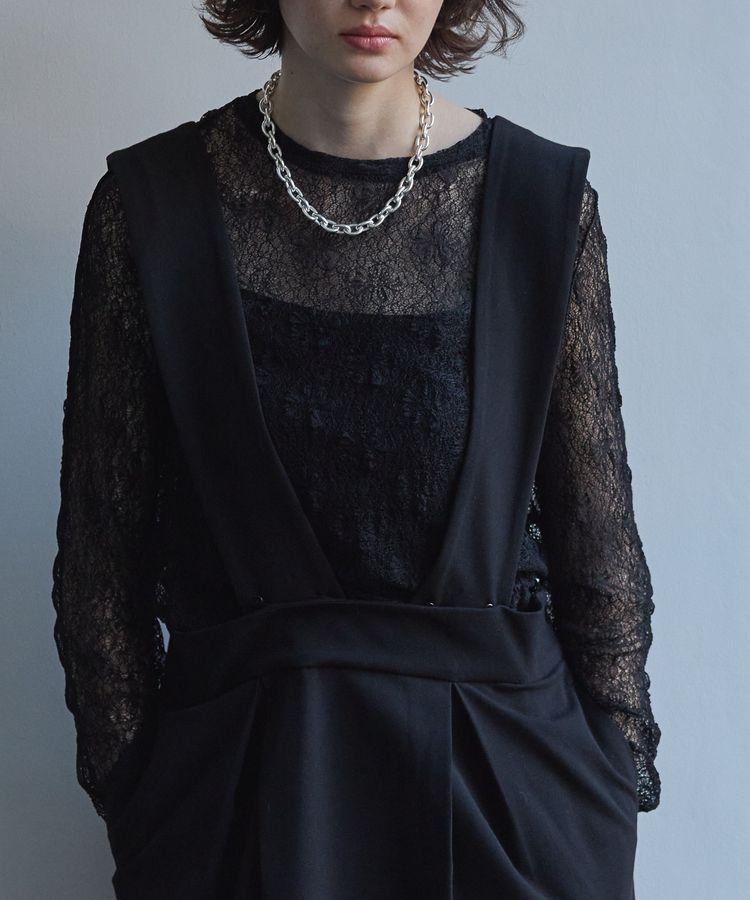 GARAGE OF GOOD CLOTHING「レースクルーネックプルオーバー」|Tシャツ・カットソー|