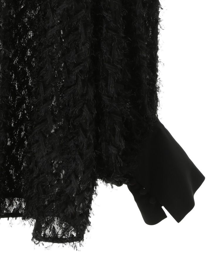 GARAGE OF GOOD CLOTHING「ロングカフスジャガードブラウス」|シャツ・ブラウス|