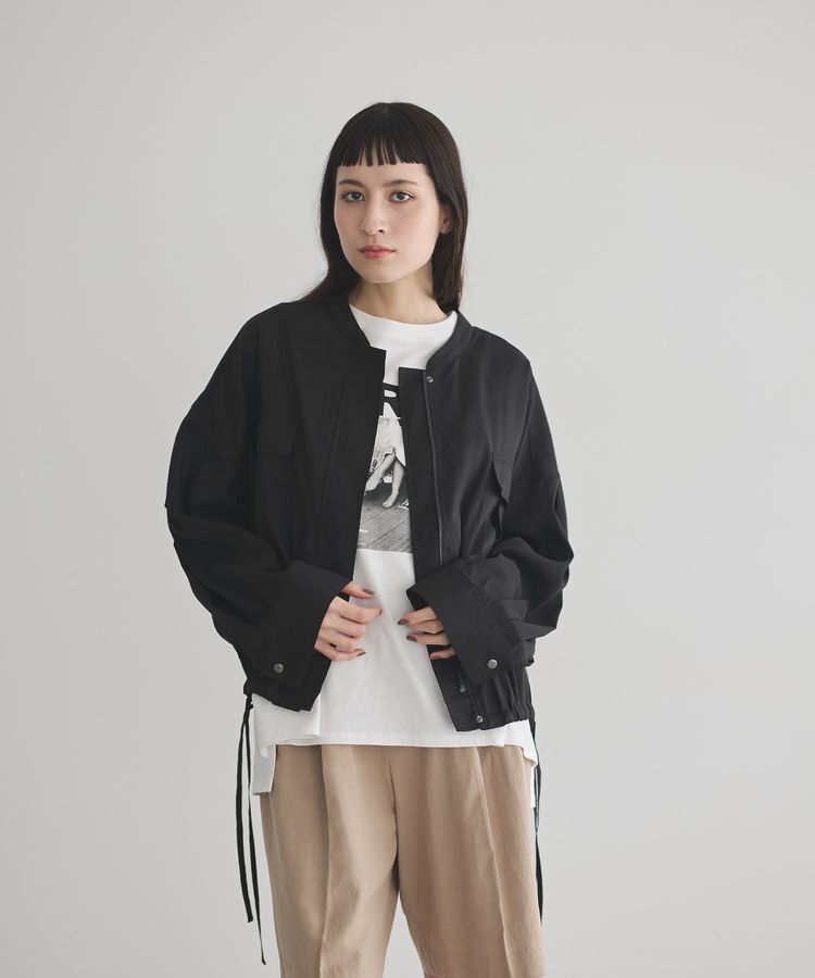 GARAGE OF GOOD CLOTHING「シアードロストブルゾン」|ブルゾン・スタジャン|Black