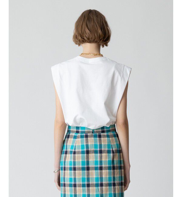 allureville「強撚天竺タックトップス」|Tシャツ・カットソー|