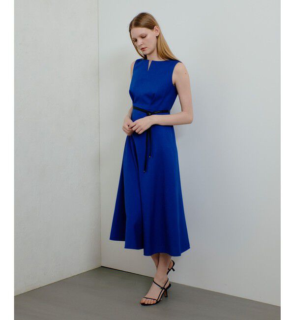 allureville「リネンライクオックスノースリワンピース」|ワンピース|