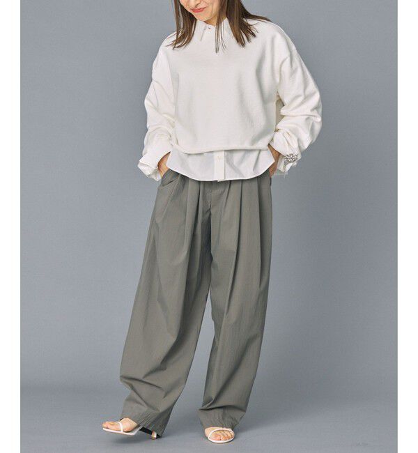 BABYLONE「コットンナイロンタックパンツ」|その他|