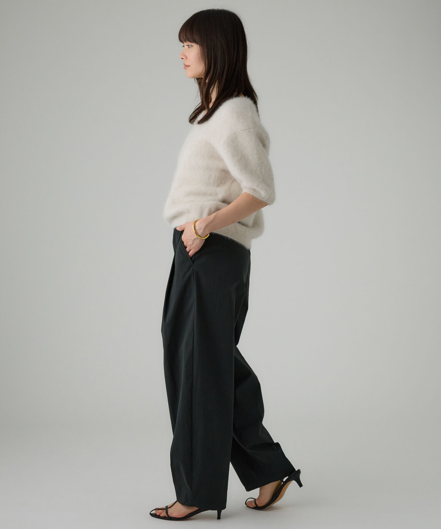 BABYLONE「コットンナイロンタックパンツ」|その他|