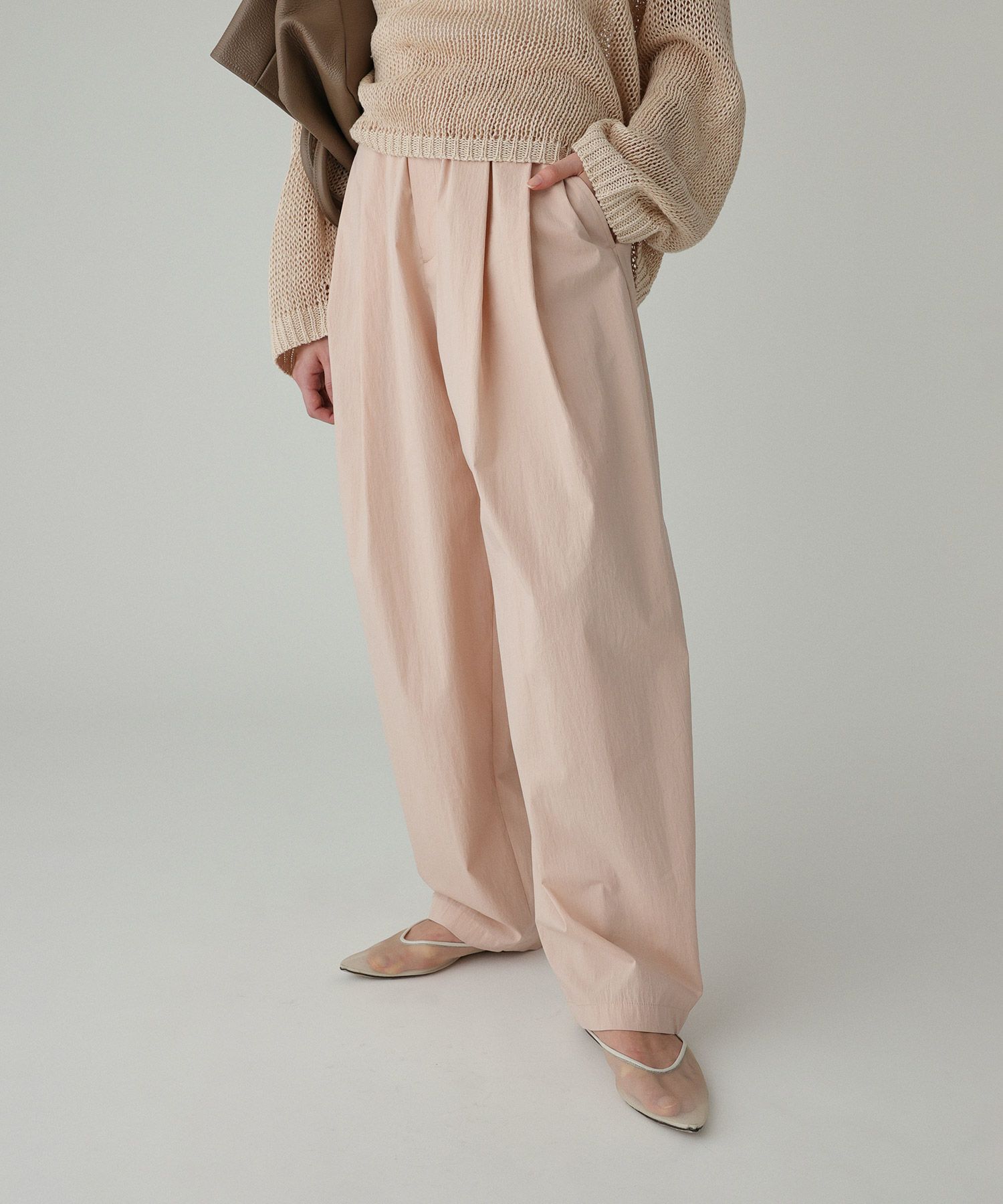 BABYLONE「コットンナイロンタックパンツ」|その他|