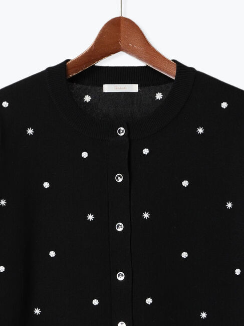 Te chichi「ドットビーズ刺繍カーディガン」|カーディガン|