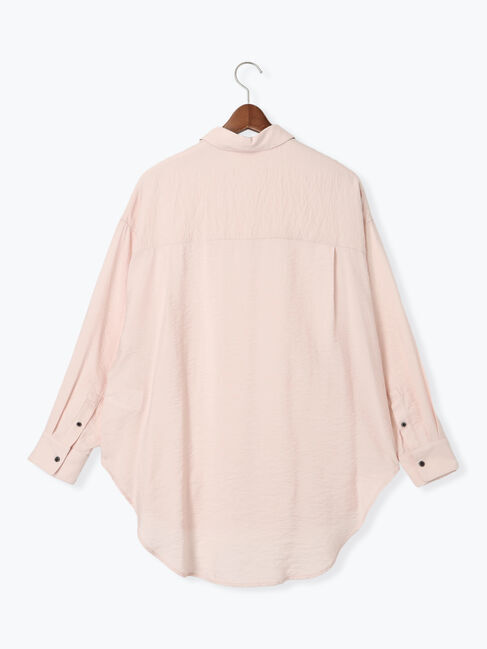 Te chichi「シャイニースパンドルマンシャツ《2025spring catalog item》」|シャツ・ブラウス|