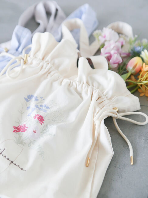 Te chichi TERRASSE「【日比谷花壇コラボ】フラワープリントバッグ」|その他|