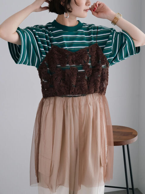 SM2「マルチボーダーTシャツ」|Tシャツ・カットソー|