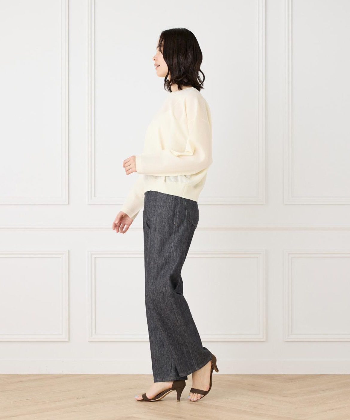 DAY by DAY it&rsquo;s international「ダブルフェイスシアーニット」|ニット・セーター|