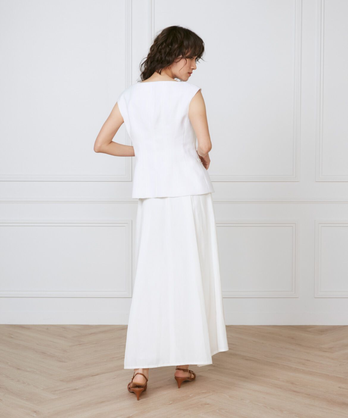 INED「クラッシックジレ《la veille by SUPERIOR CLOSET》」|ダウンベスト・ベスト|