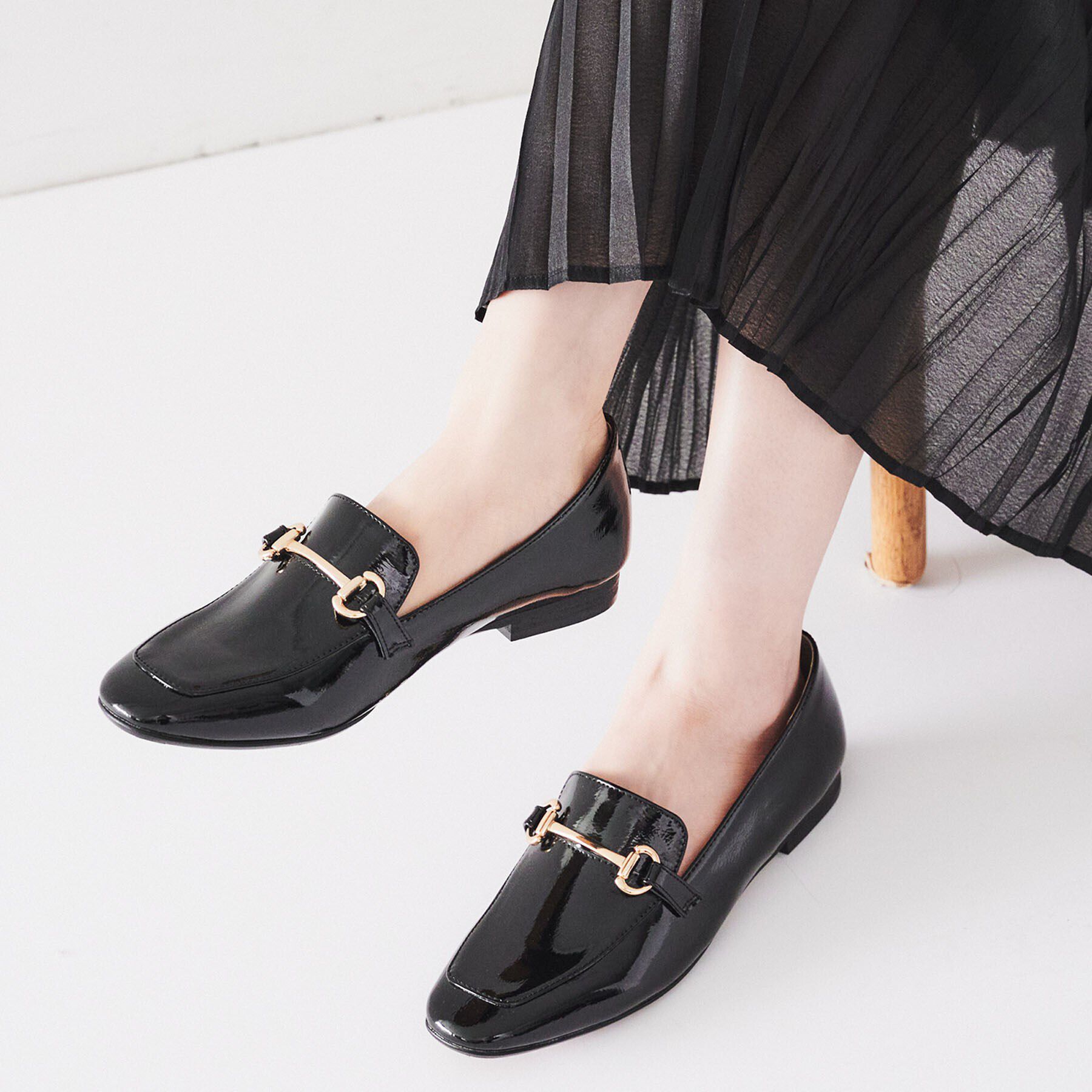 UNTITLED「エナメルビットローファー」|その他|