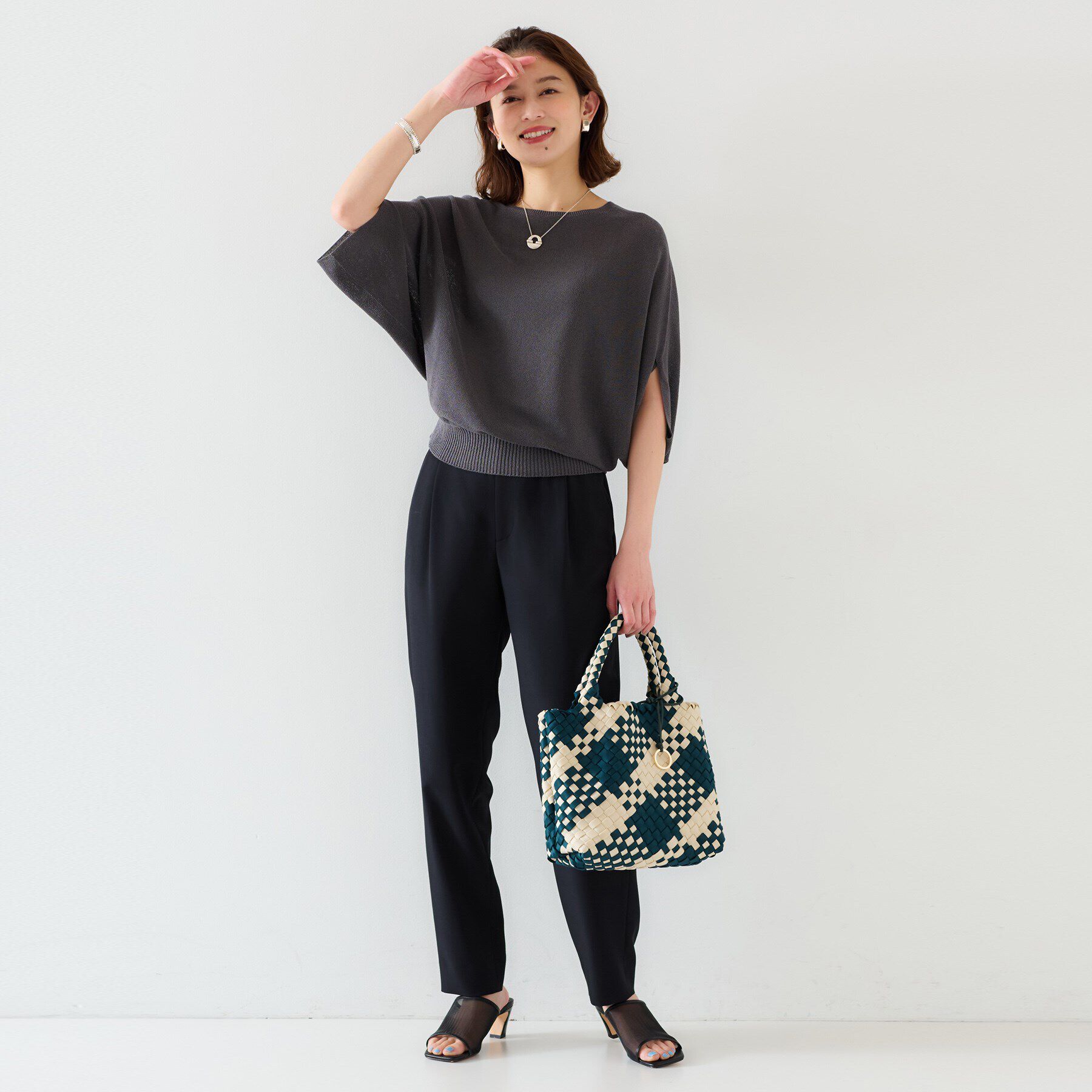 UNTITLED「【オンオフ/ストレッチ】ツイルテーパードパンツ」|その他|