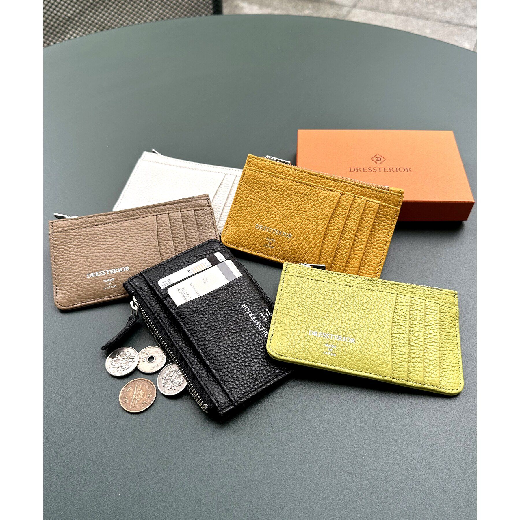 DRESSTERIOR「コイン and カード レザーケース」|コインケース|