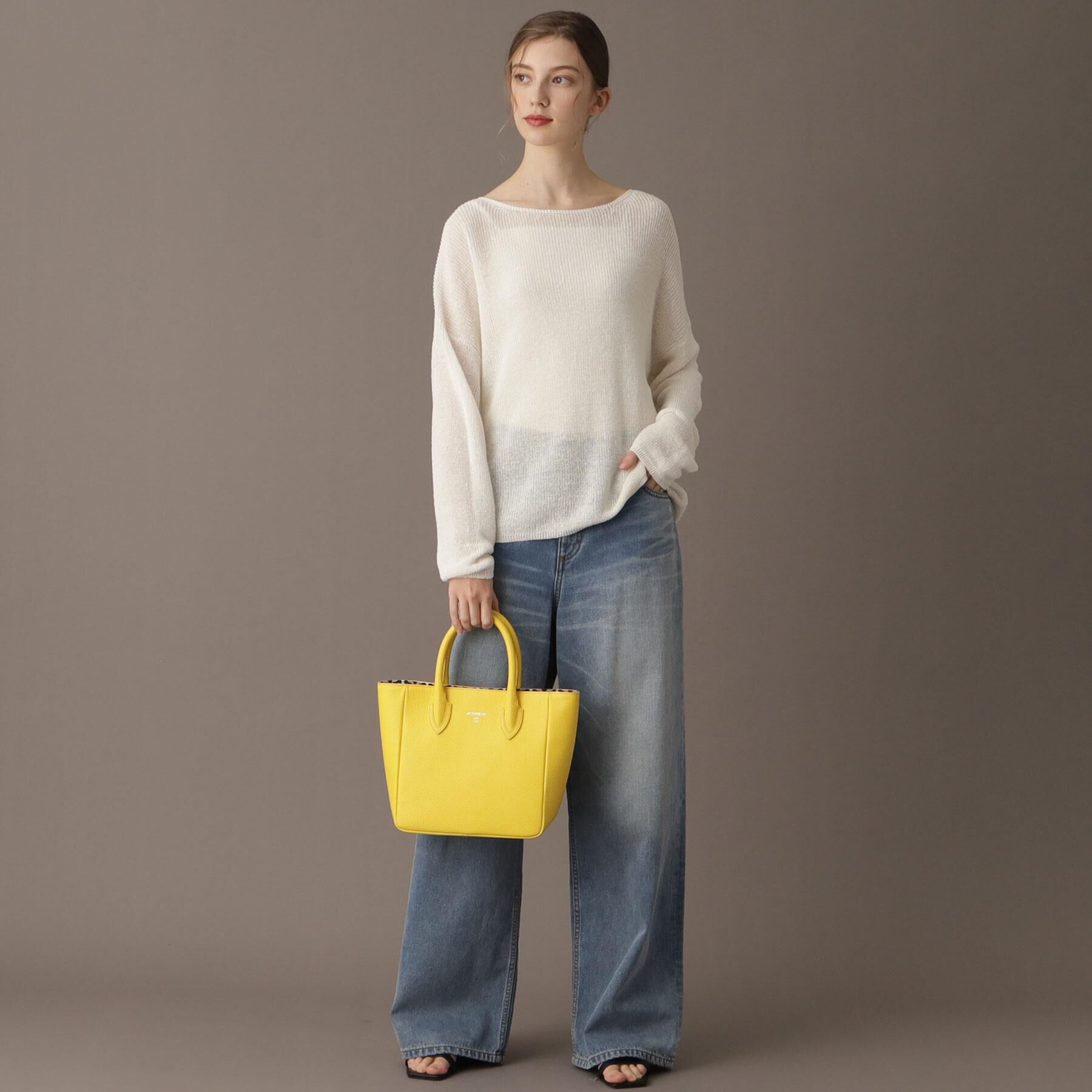 DRESSTERIOR「【洗える/薄手/清涼感】リネンブレンドプルオーバー」|ニット・セーター|