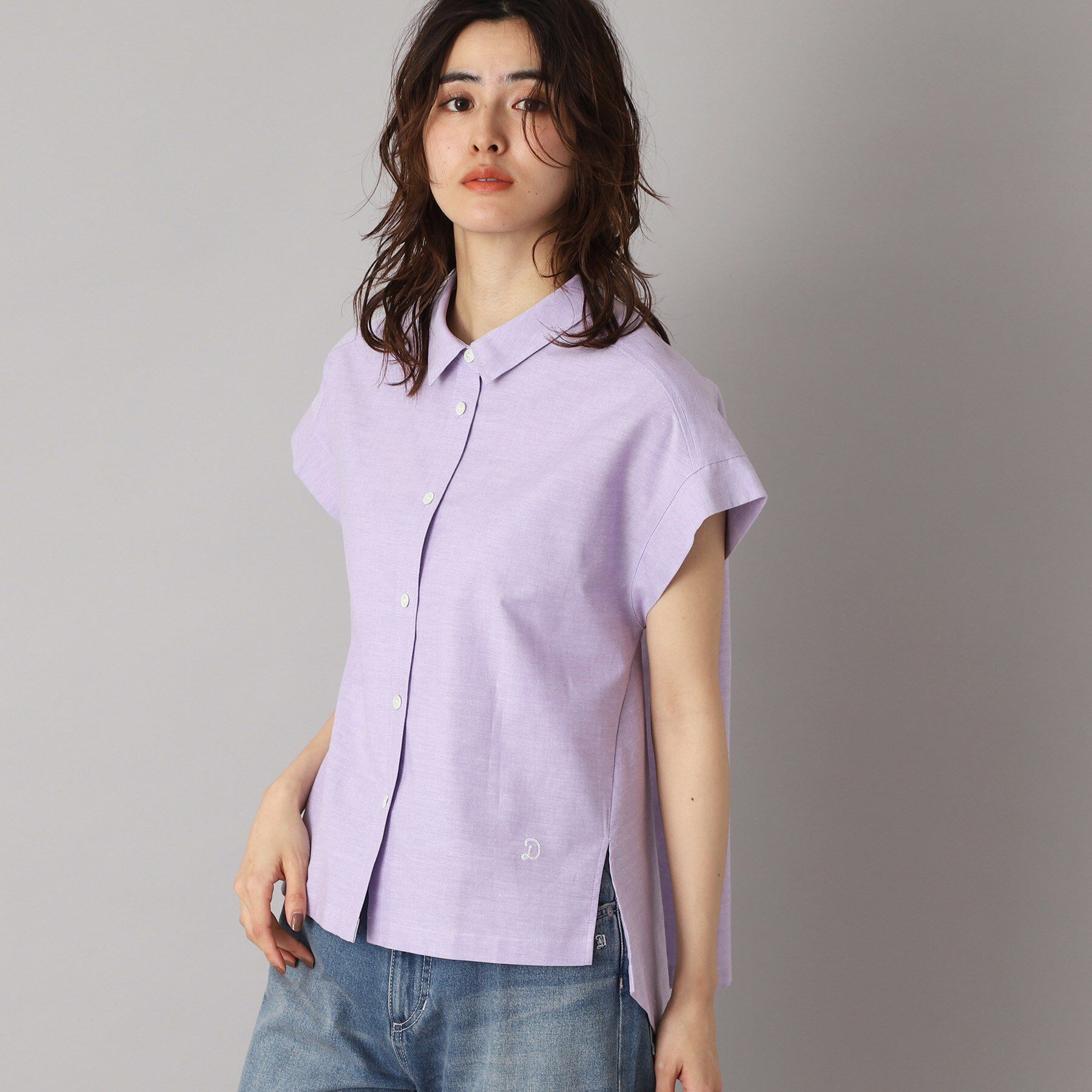 DRESSTERIOR「【日本製/コットン100％】バックフレアオックスシャツ」|シャツ・ブラウス|