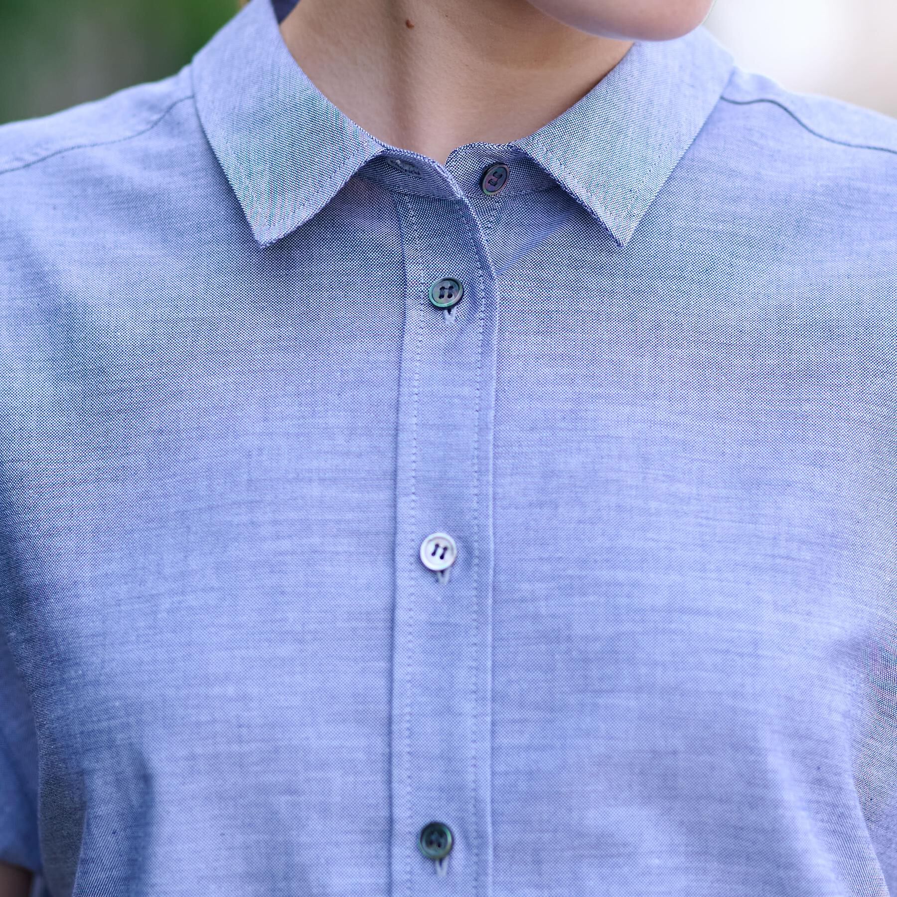 DRESSTERIOR「【日本製/コットン100％】バックフレアオックスシャツ」|シャツ・ブラウス|