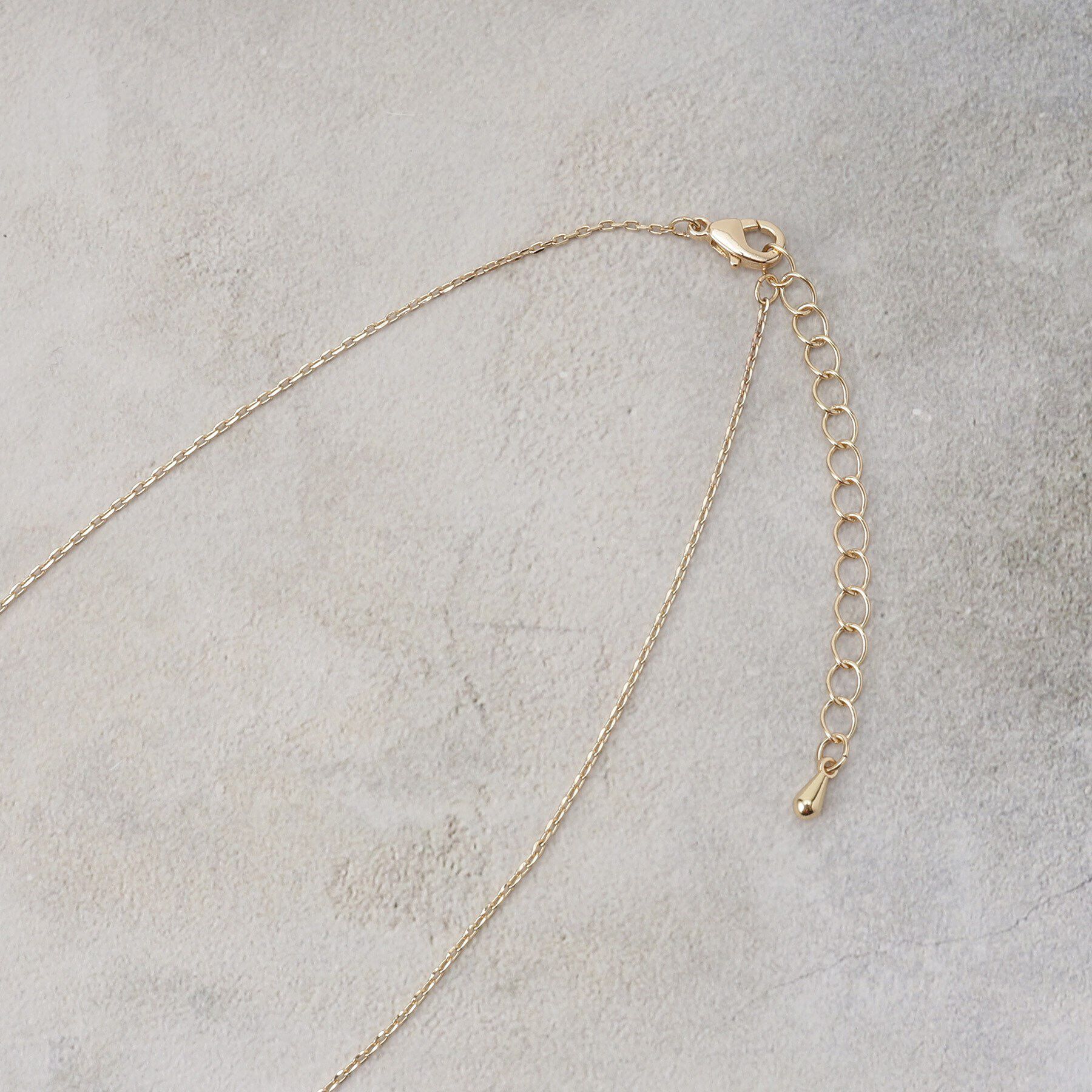 grove「メタルフラワービジューネックレス」|ネックレス|