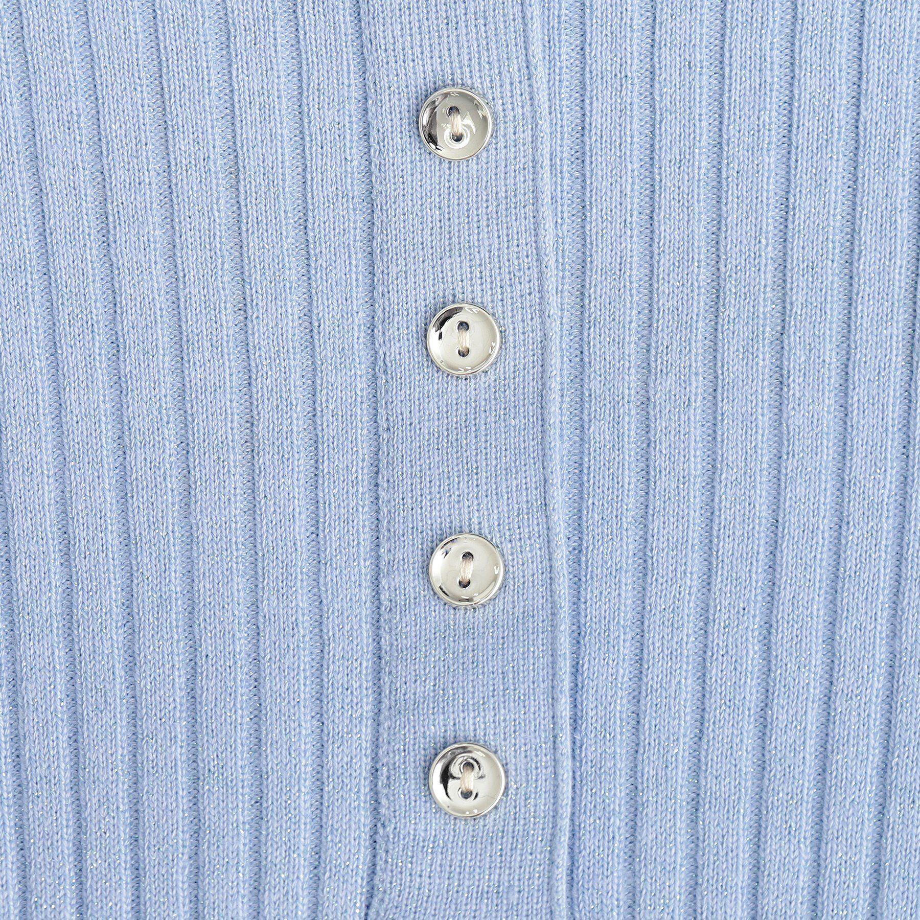 grove「バック釦ラメリブニットプルオーバー」|ニット・セーター|