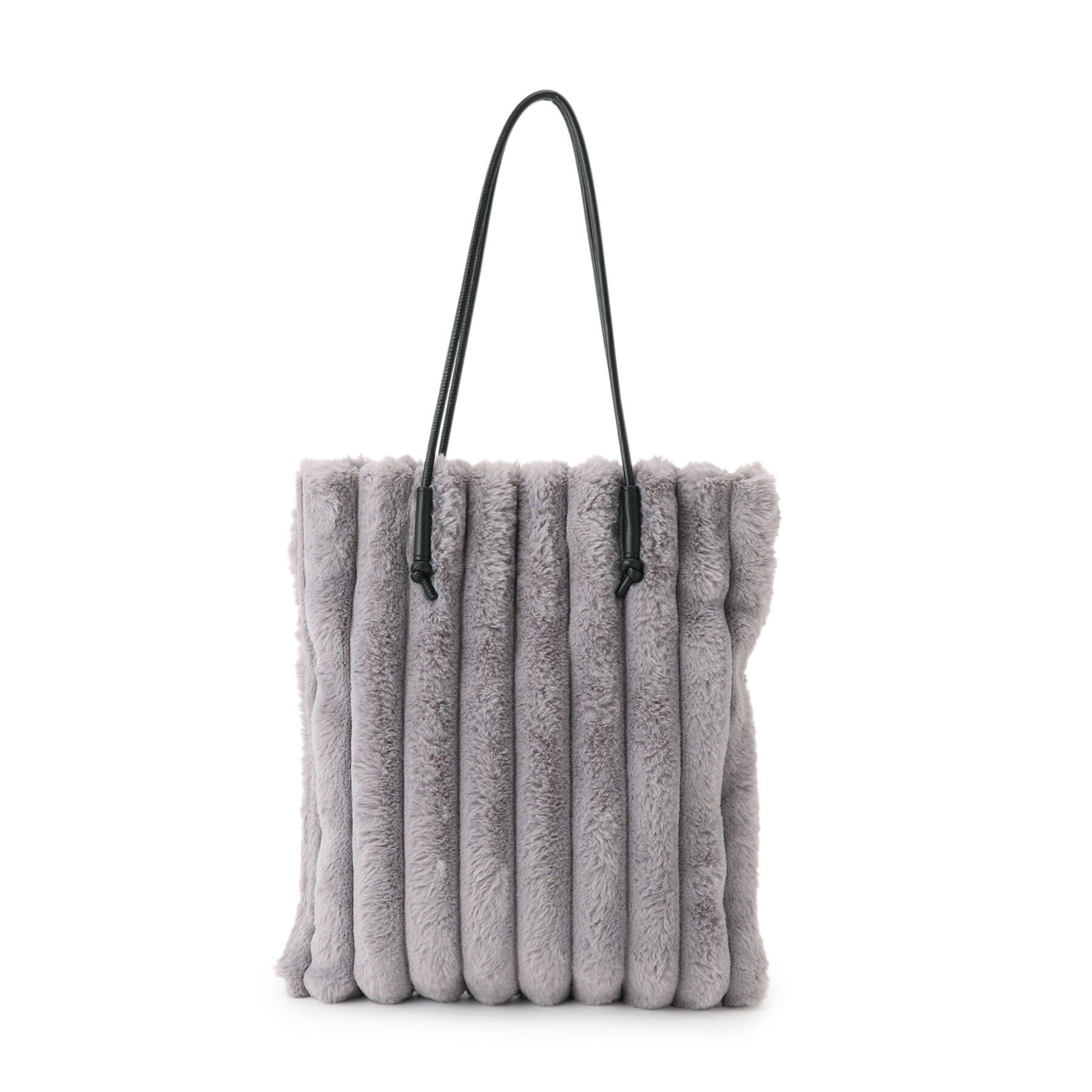 grove「【A4】ノットハンドルストライプエコファートート」|トートバッグ|